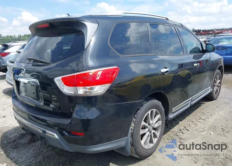 2013 Nissan Pathfinder Sl из США, поврежденный, VIN 5N1AR2MN2DC662514